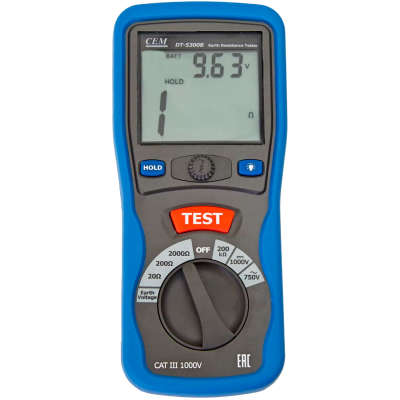 Измеритель сопротивления CEM DT-5300B