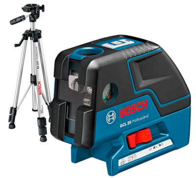 Лазерный уровень Bosch GCL 25 Professional + BT150 0601066B01