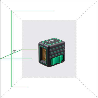 Лазерный уровень ADA Cube Mini Green  Home Edition А00498