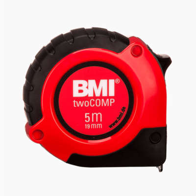 Рулетка BMI twoCOMP 5m с поверкой 472541021/п