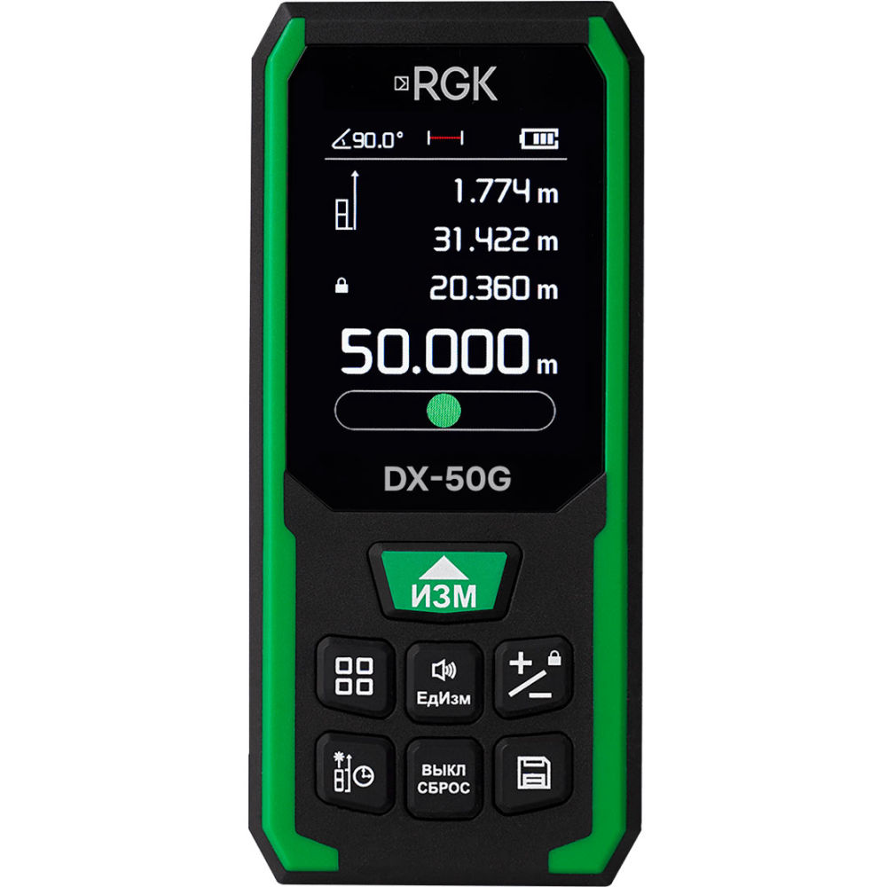 Лазерный дальномер RGK DX-50G 723399