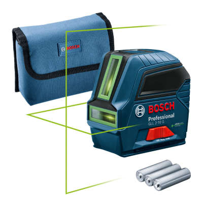 Лазерный уровень Bosch GLL 2-10 G Professional  0601063P00