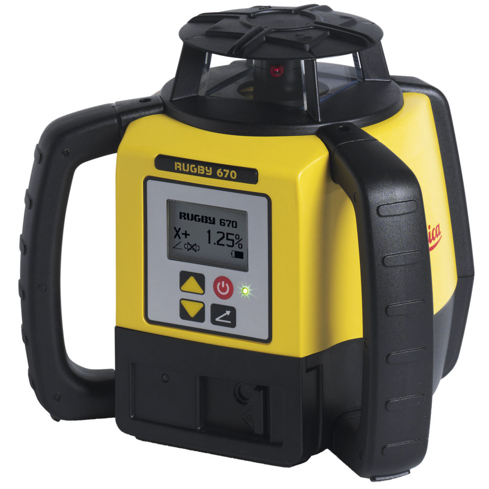Ротационный лазерный нивелир Leica Rugby 670 Carrying case 790375