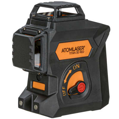 Лазерный уровень  ATOMLASER TITAN 3D RED