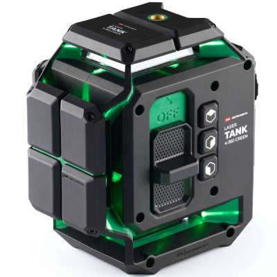 Лазерный уровень ADA LaserTANK 4-360 GREEN Ultimate Edition (А00632)