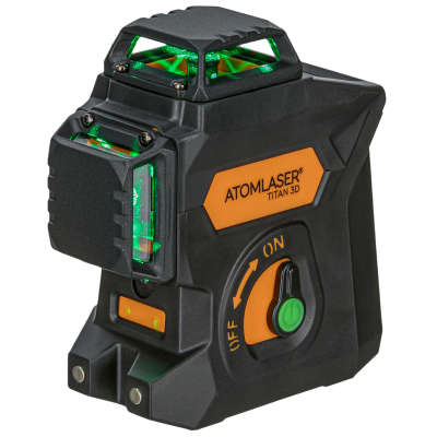 Лазерный уровень  ATOMLASER TITAN 3D base 266702