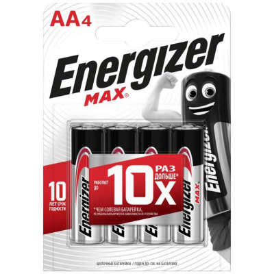 Батарейка Energizer MAX LR6 BL4