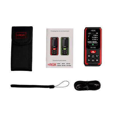 Лазерный дальномер RGK DX-100 723382
