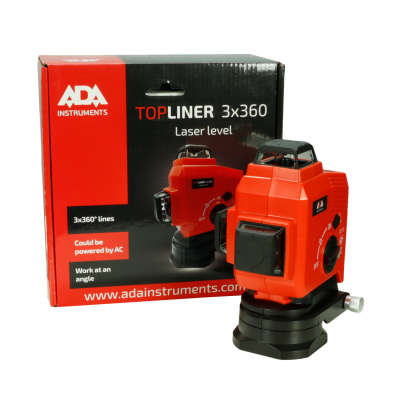 Лазерный уровень  ADA TopLiner 3x360 А00479