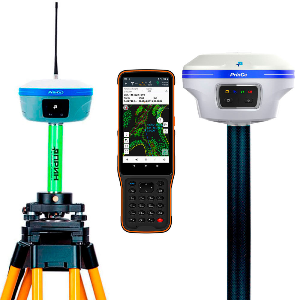Комплект база + ровер PrinCe iBase + i35XR IMU Tx + HCE600 