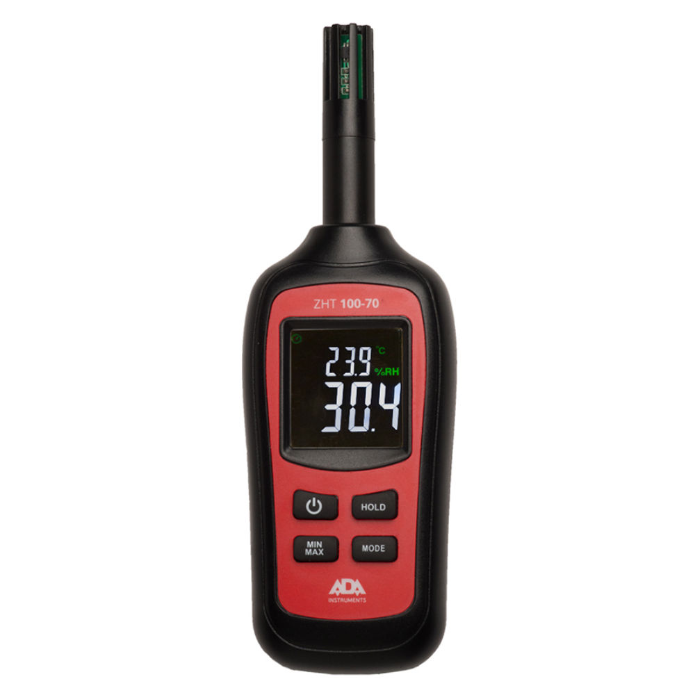 Измеритель влажности и температуры контактный ADA ZHT 100-70 А00516