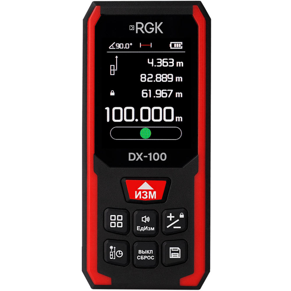 Лазерный дальномер RGK DX-100 723382