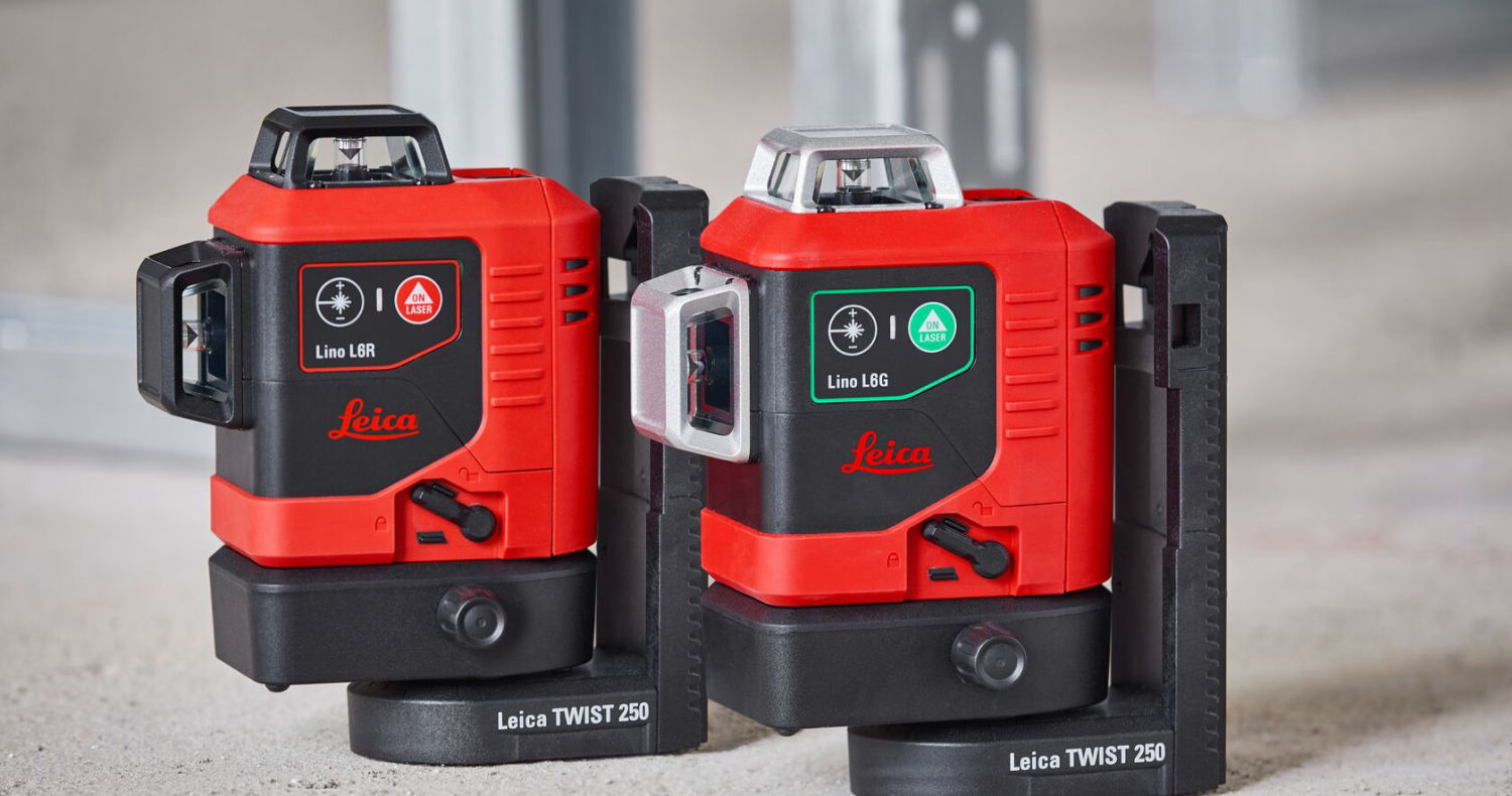 Лазерный нивелир Leica LINO L6G и LINO L6R