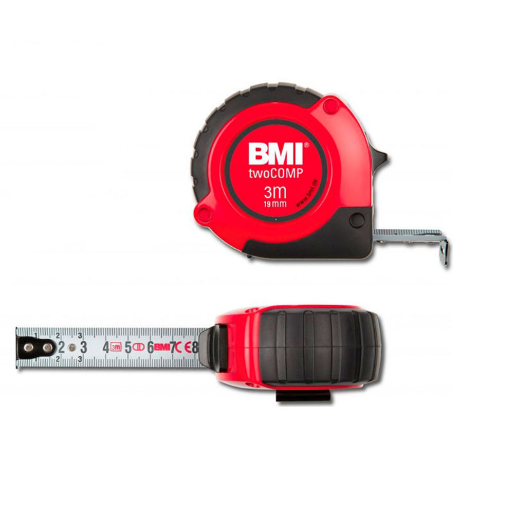 Рулетка BMI twoCOMP 3m Magnetic 472341021M