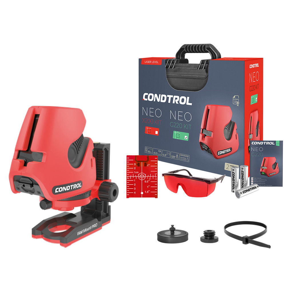 Лазерный уровень CONDTROL Neo G220 Kit 1-2-400