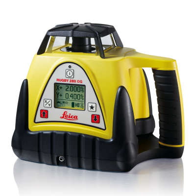 Ротационный нивелир Leica Rugby 280 DG ROD-EYE Digital 