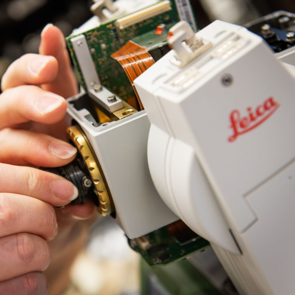 null Замена крышки телескопа, настройка оптического визира  