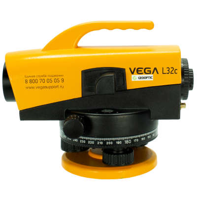 Оптический нивелир Vega L32C с поверкой. Фото интернет-магазин GEOOPTIC.