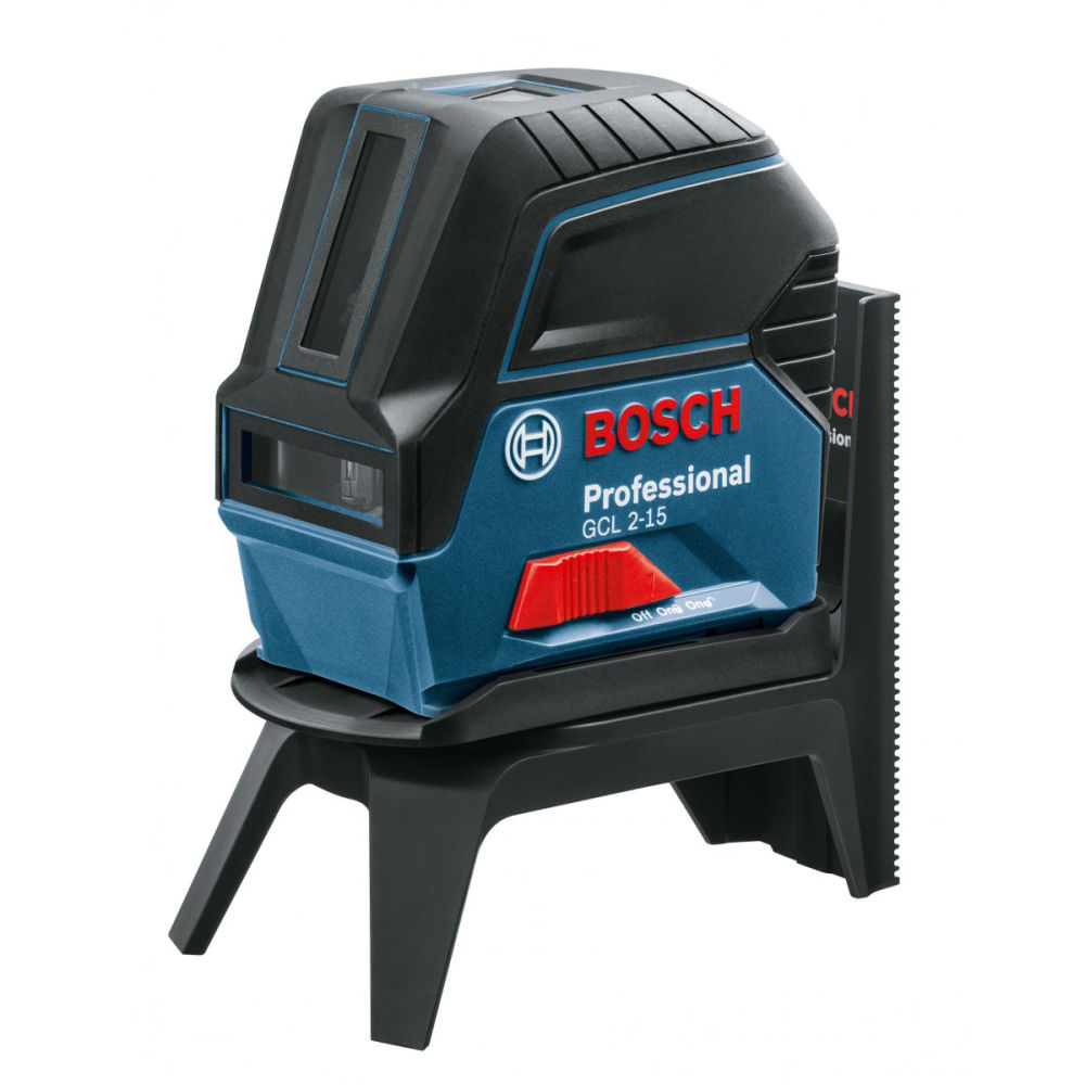 Лазерный уровень Bosch GCL 2-15 (RM1, BM3 clip, кейс) 0601066E02