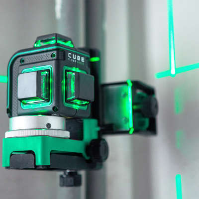 Лазерный уровень ADA Cube 3-360 Green Home Edition А00566