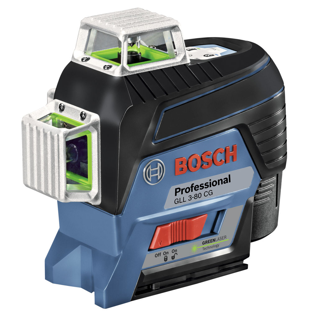 Лазерный уровень Bosch GLL 3-80 CG (12 V) + BM 1 + L-Boxx 0601063T00