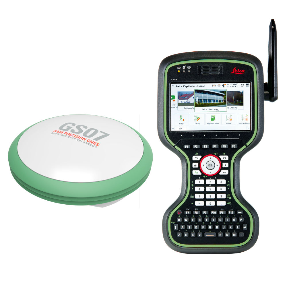 Комплект RTK ровер Leica GS07, CS20 LTE + Radio 6014811