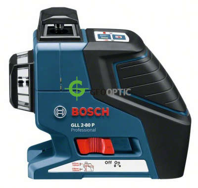Лазерный уровень Bosch GLL 2-80 P (BM1, LR2, L-Boxx) 0601063209