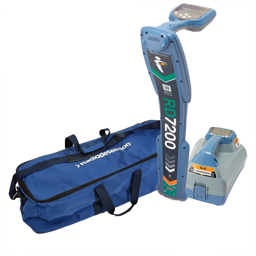 Трассоискатель Radiodetection RD7200 с генератором Tx-5 и сумкой 