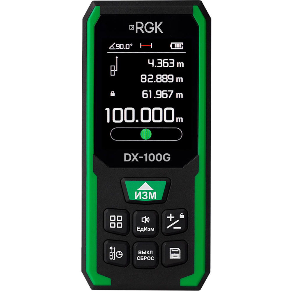 Лазерный дальномер RGK DX-100G 723412