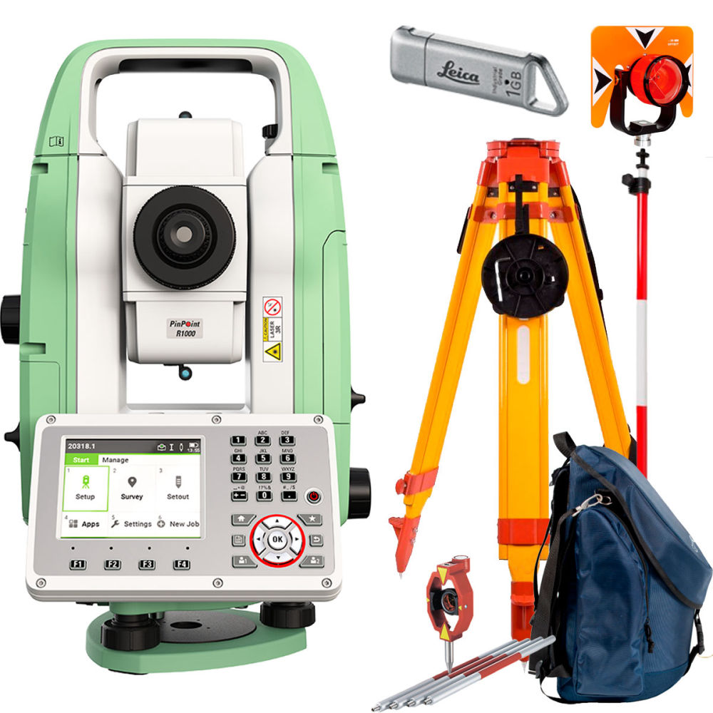 Комплект тахеометра  Leica TS07 R500 5"  + аксессуары 868851