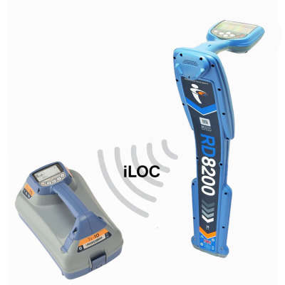 Трассоискатель Radiodetection RD8200 с генератором Tx-10B iLoc, сумкой 