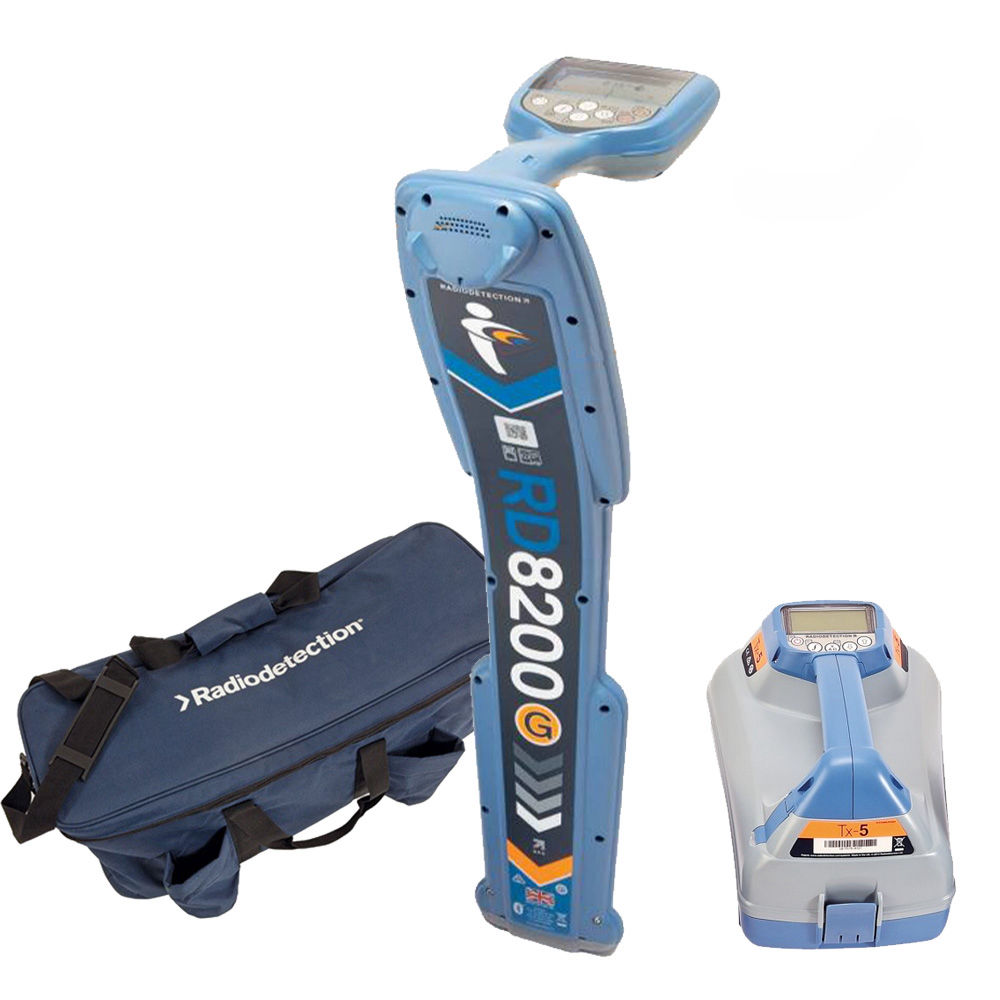 Трассоискатель Radiodetection RD8200 с генератором Tx-5, сумкой 