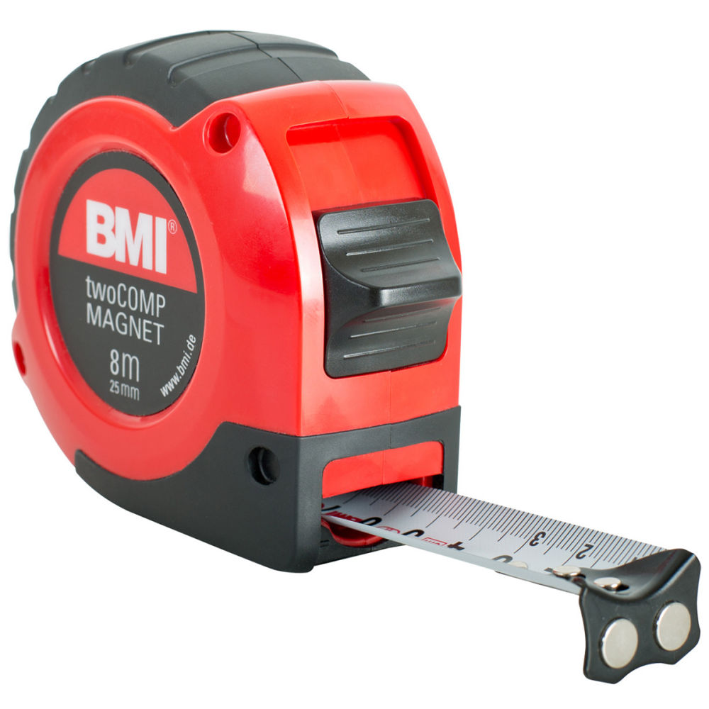 Рулетка BMI twoCOMP 8m Magnetic 472841021M