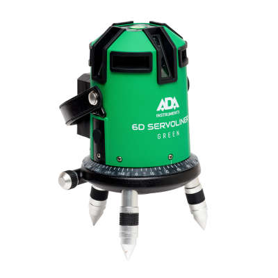 Лазерный уровень ADA 6D Servoliner Green А00500