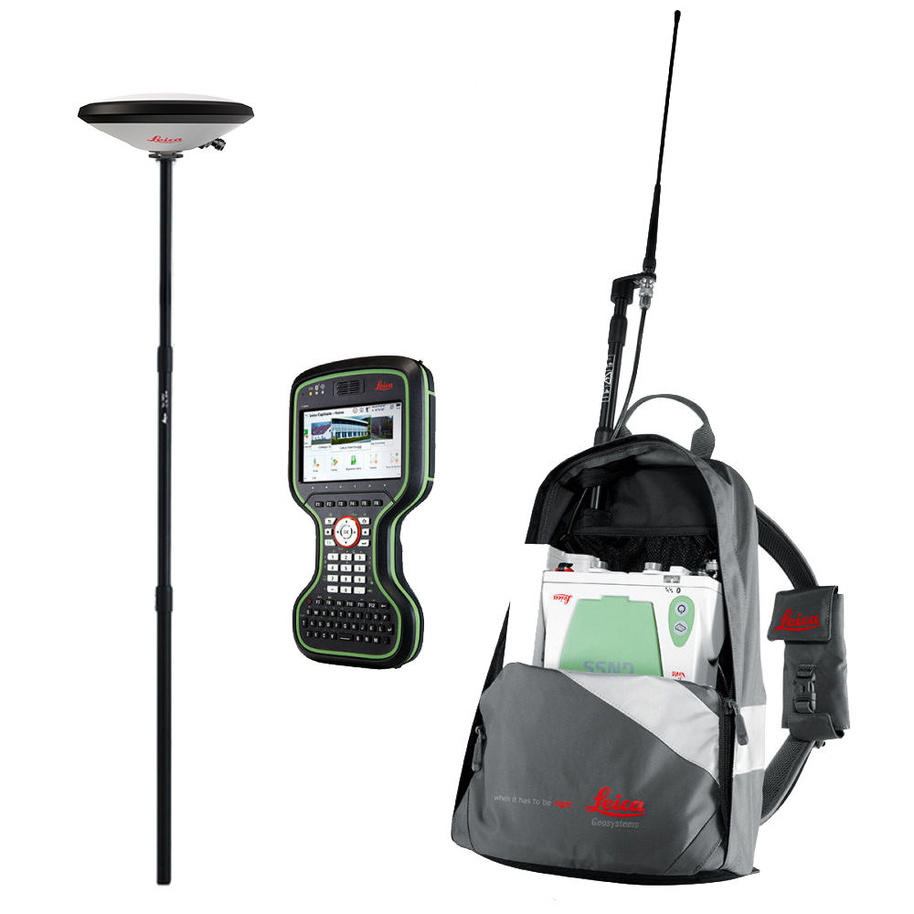 Комплект RTK ровер Leica GS10 GSM+UHF, Rover CS20 LTE 6016699