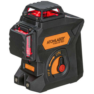 Лазерный уровень  ATOMLASER TITAN 3D RED 266700