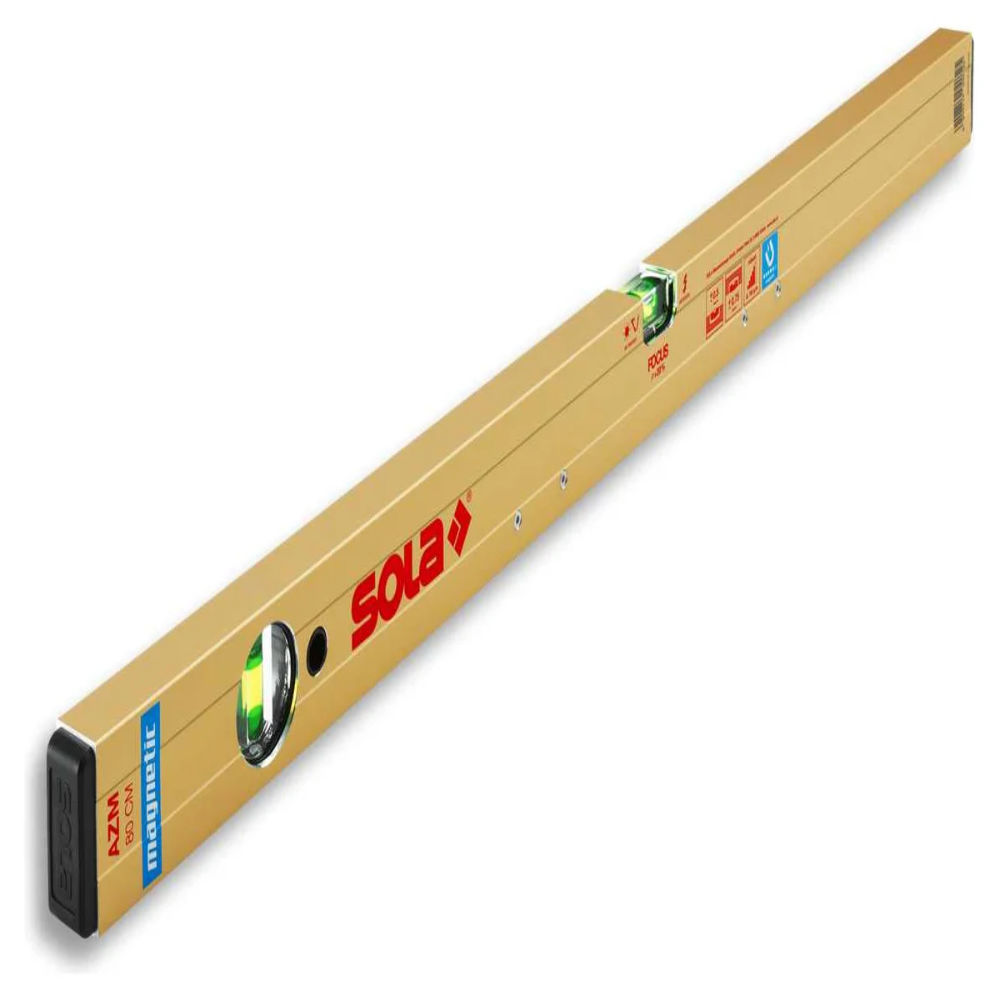 Уровень алюминиевый магнитный SOLA AZM80 01821101