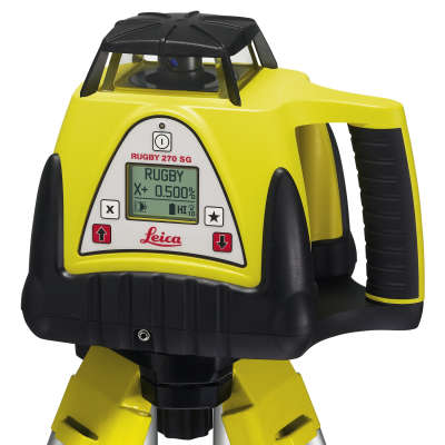 Ротационный нивелир Leica Rugby 270 SG ROD-EYE Digital 