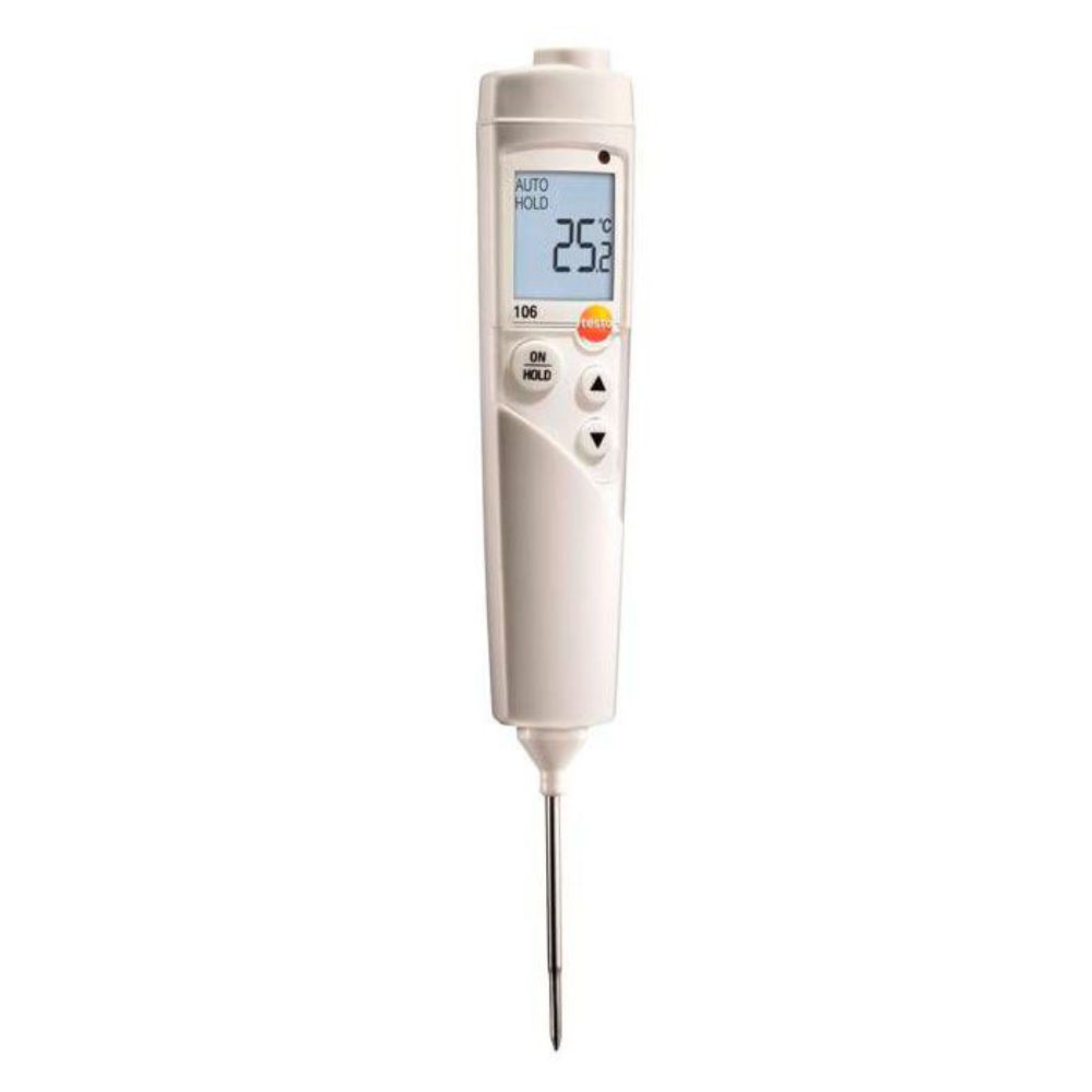 Термометр пищевой Testo 106 с чехлом TopSafe с поверкой 0563 1063/001