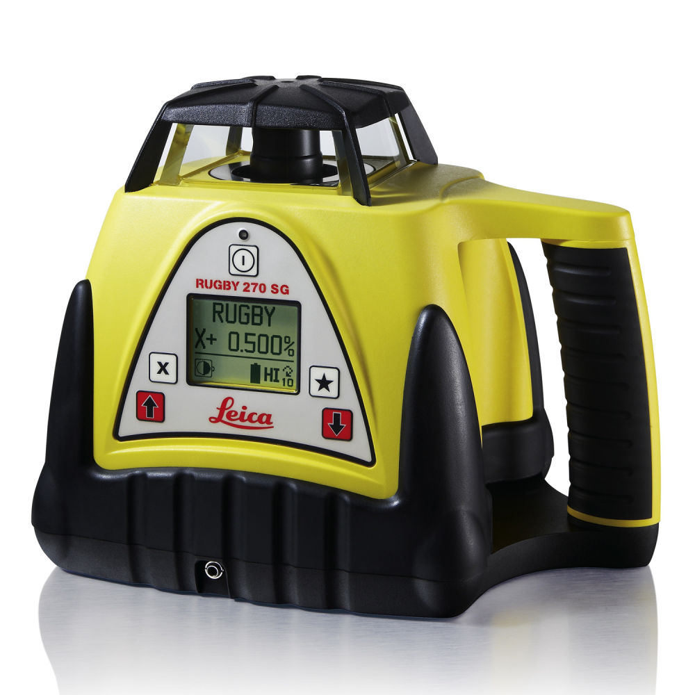 Ротационный нивелир Leica Rugby 270 SG ROD-EYE Digital 