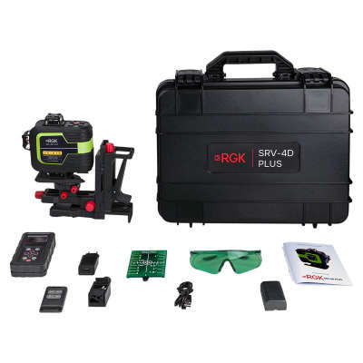 Лазерный уровень RGK SRV-4D Plus 725355