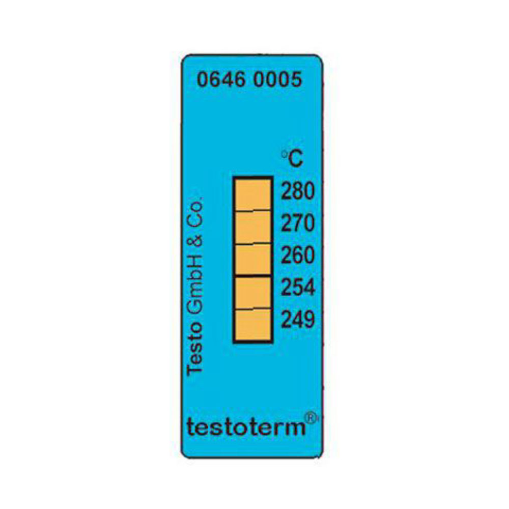 Термические полоски Testo (+249 °C to +280 °C) 0646 0005