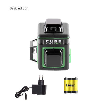 Лазерный уровень  ADA Cube 3-360 Green Basic Edition А00560