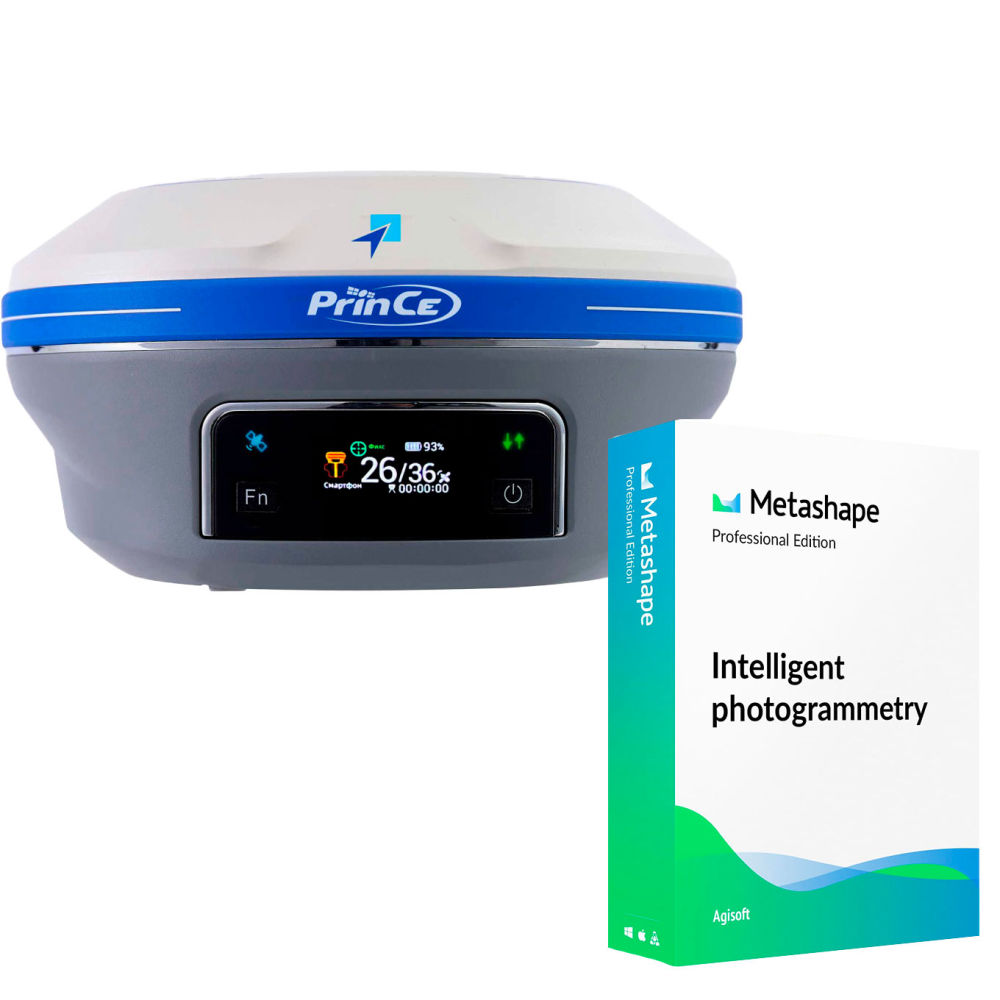 GNSS-приемник PrinCe i90VR + Metashape 8001-010-376-620-Metashape