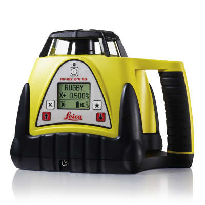 Ротационный нивелир Leica Rugby 270 SG ROD-EYE Digital 