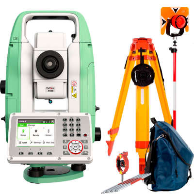 Комплект тахеометра  Leica TS07 R500 5"  + аксессуары