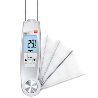 Термометр пищевой Testo 104-IR с поверкой (0560 1040/001)