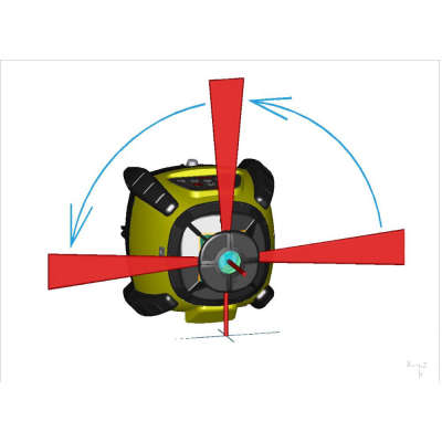 Ротационный нивелир Leica Rugby 55 Wall mount 6000727