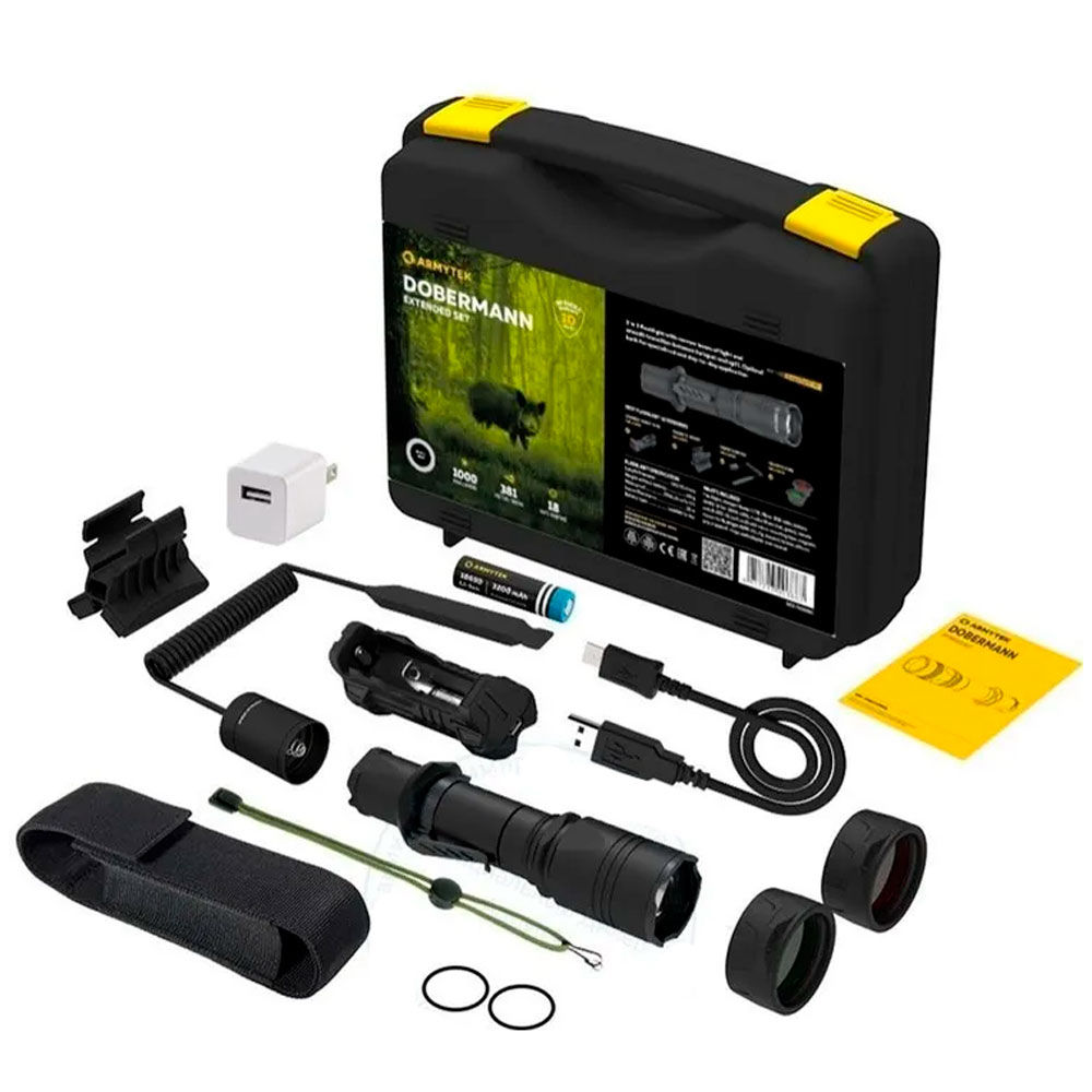 Охотничий набор Armytek Dobermann Extended Set 