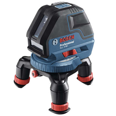 Лазерный уровень Bosch GLL 3-50 (BM1, LR2, L-Boxx)